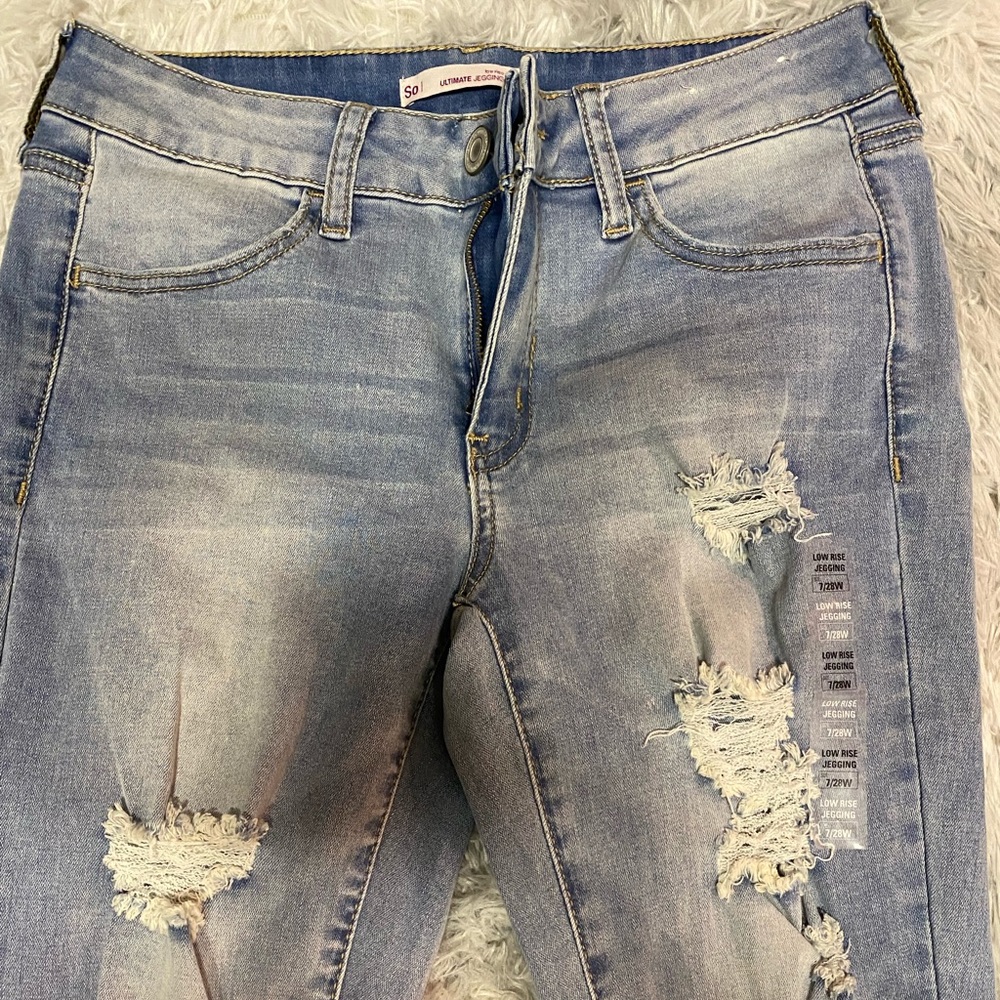 brand new jeans
